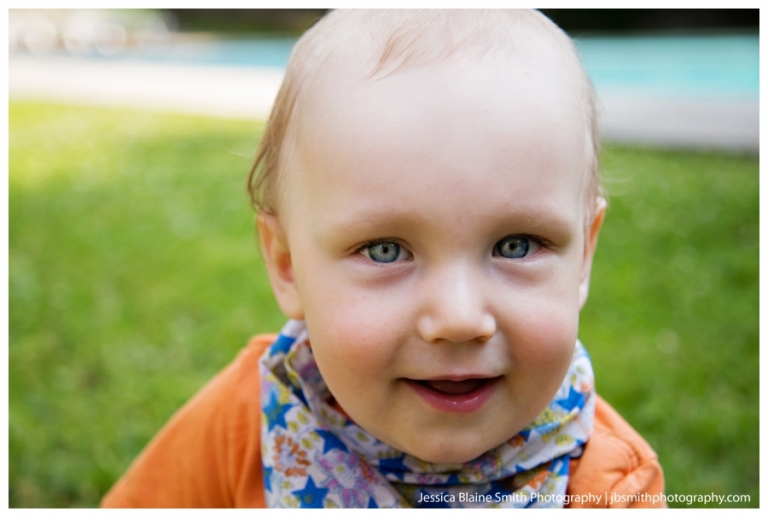 One Year Old Portrait | Jessica Blaine Smith